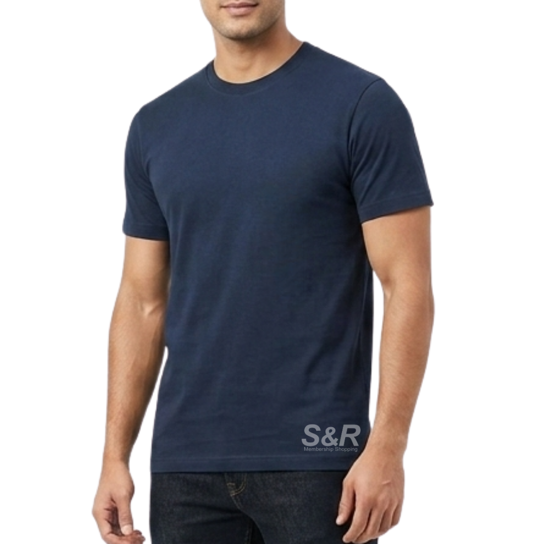 Cotton Tree Regular Fit Mens Round Neck Shirt Small